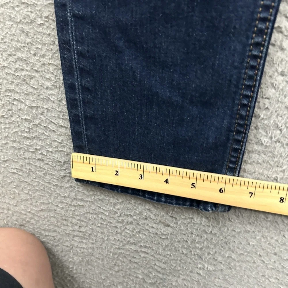 Levis Jeans Mens 32x34 Blue Denim 511 Slim Straight‎ American Stretch Dark Wash